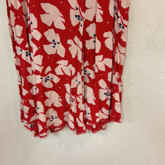 UO Silence + Noice womans red floral Mini Dress Size M - Picture 4 of 10
